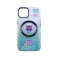 Funda Magnética Diseño Skinarma para Apple iPhone 11 Verde